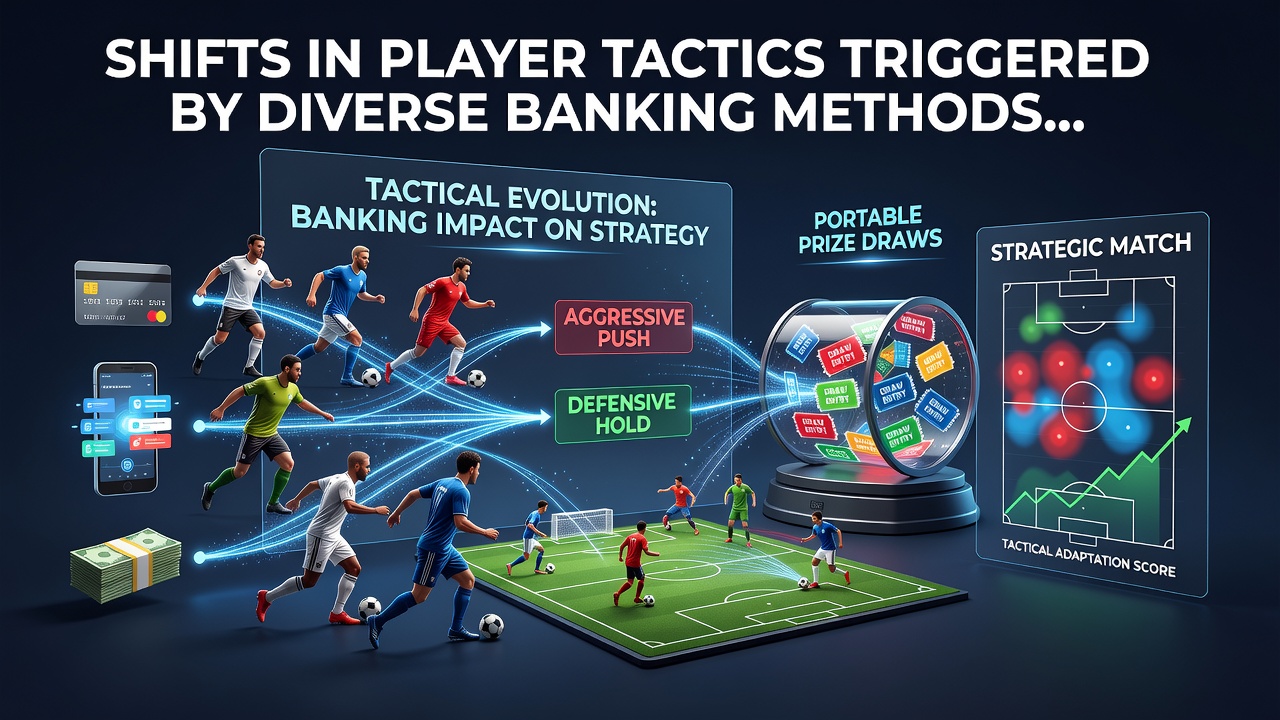 Smartphone displaying multiple banking options for mobile prize draws and poker matches