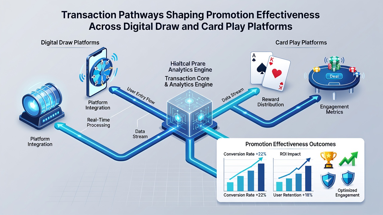 Analytics dashboard comparing transaction routes and their impact on promotion activation rates